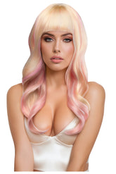 Nicki Premium Stylable Wig in Light Pink Blonde for Adults Wigs